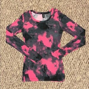 Tie Dye Long Sleeve Top